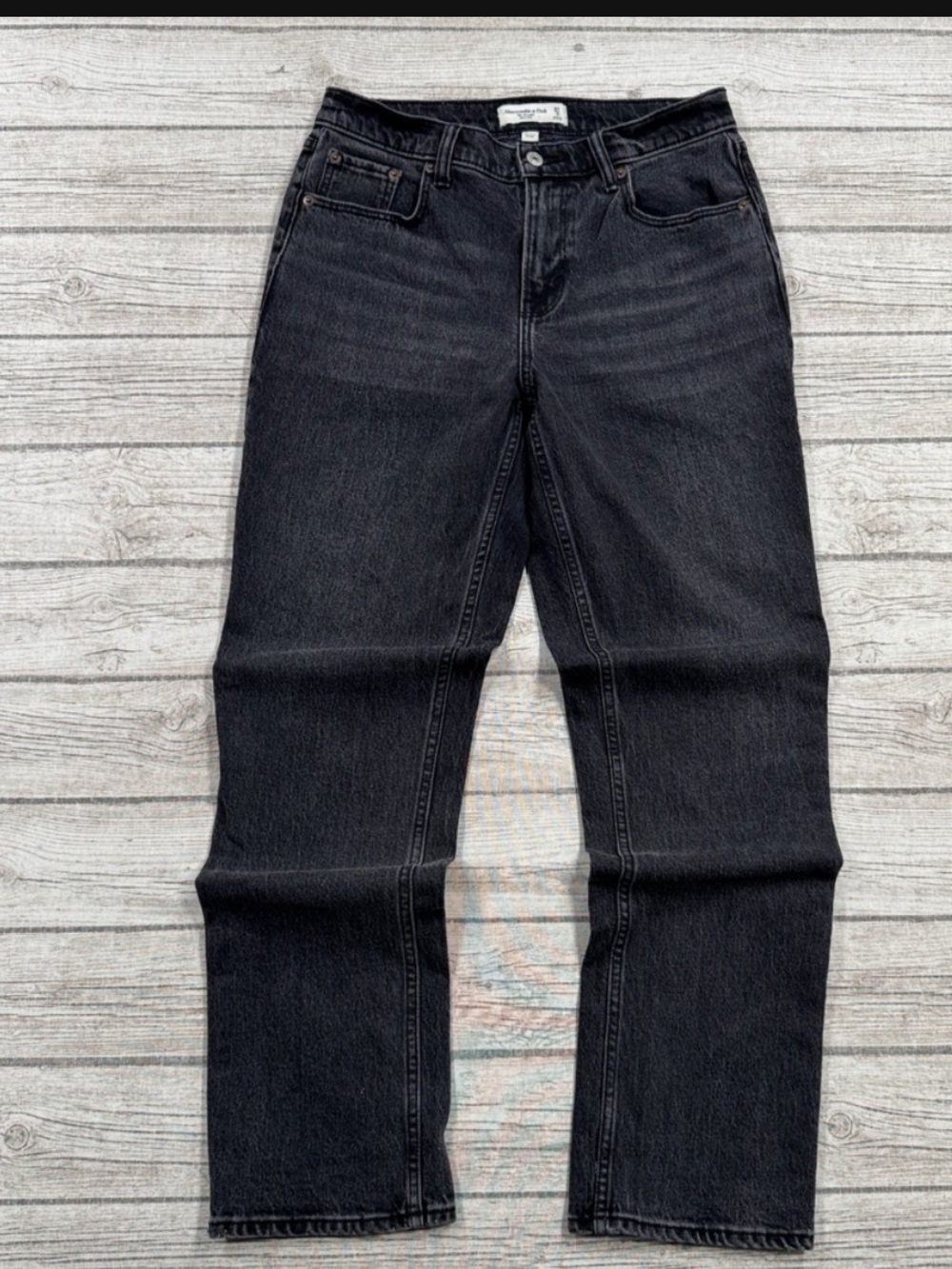 Abercrombie & Fitch Black Curve Love Jeans